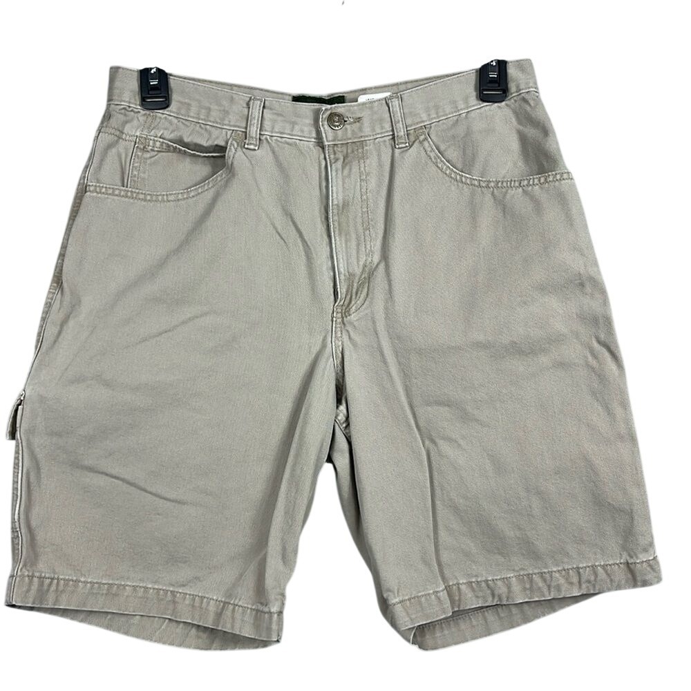 Eddie Bauer Classic Cargo Shorts Mens Size 34 Tan - Picture 1 of 9